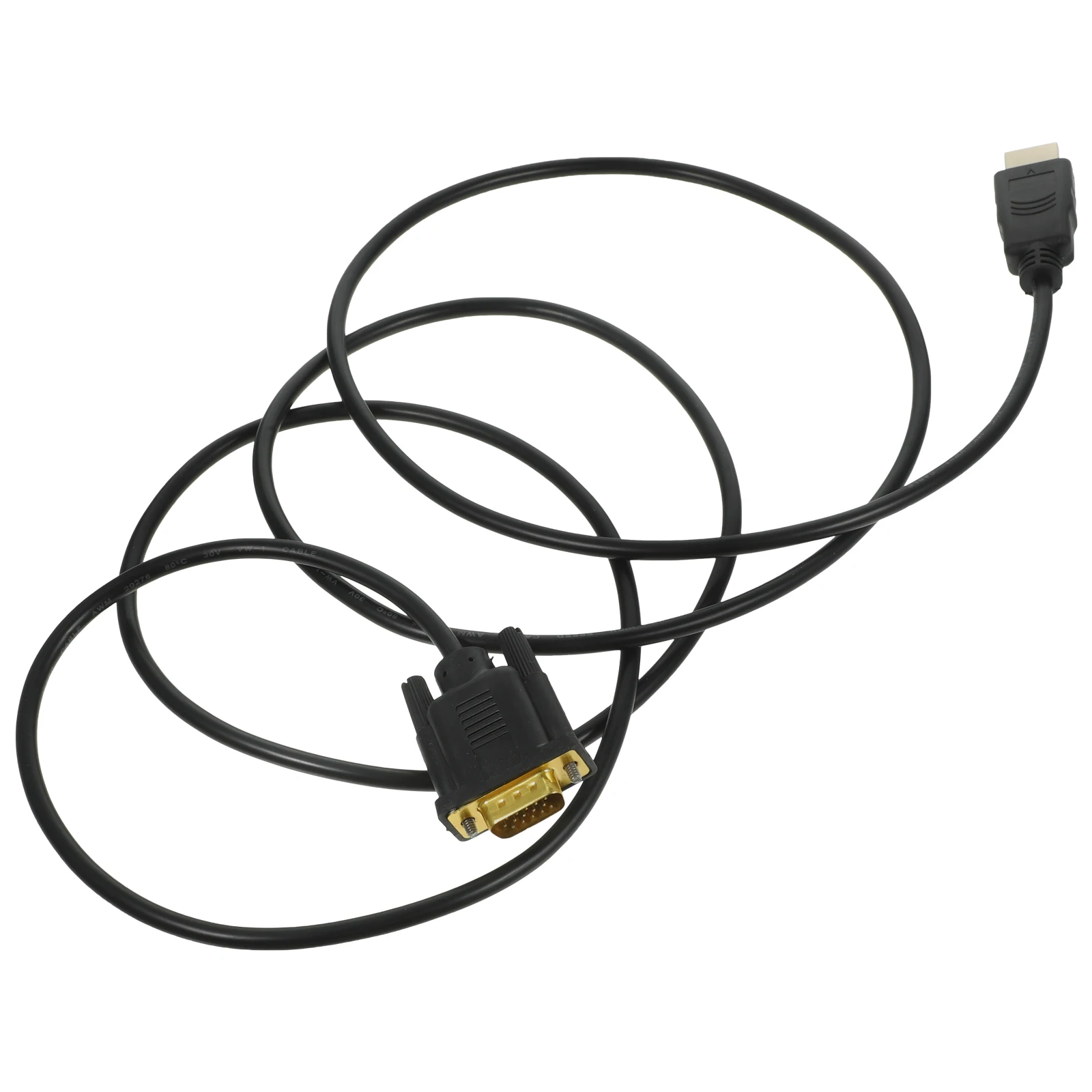 

to VGA Cable Copper Core Adapter for Laptop Monitor Projector Stable Connection Wide Application Home Office School