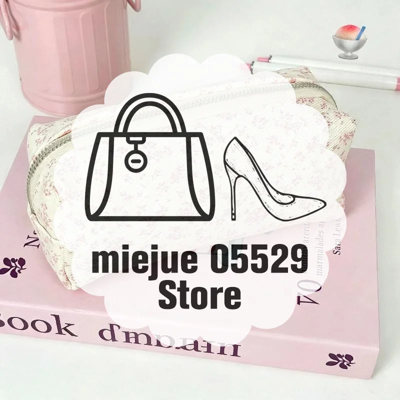 Cute Canvas Pencil Case With Floral Print Large Storage Capacity Perfect For Students School Office Stationery Organization