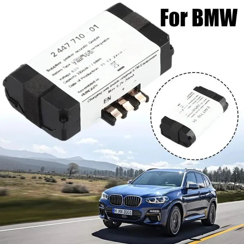 New 8V 330mAh Li-ion Car Emergency Backup Battery  2447710-01 84102447710 for BMW F20 F30 F31 G20 G21 G30 Rechargeable Battery