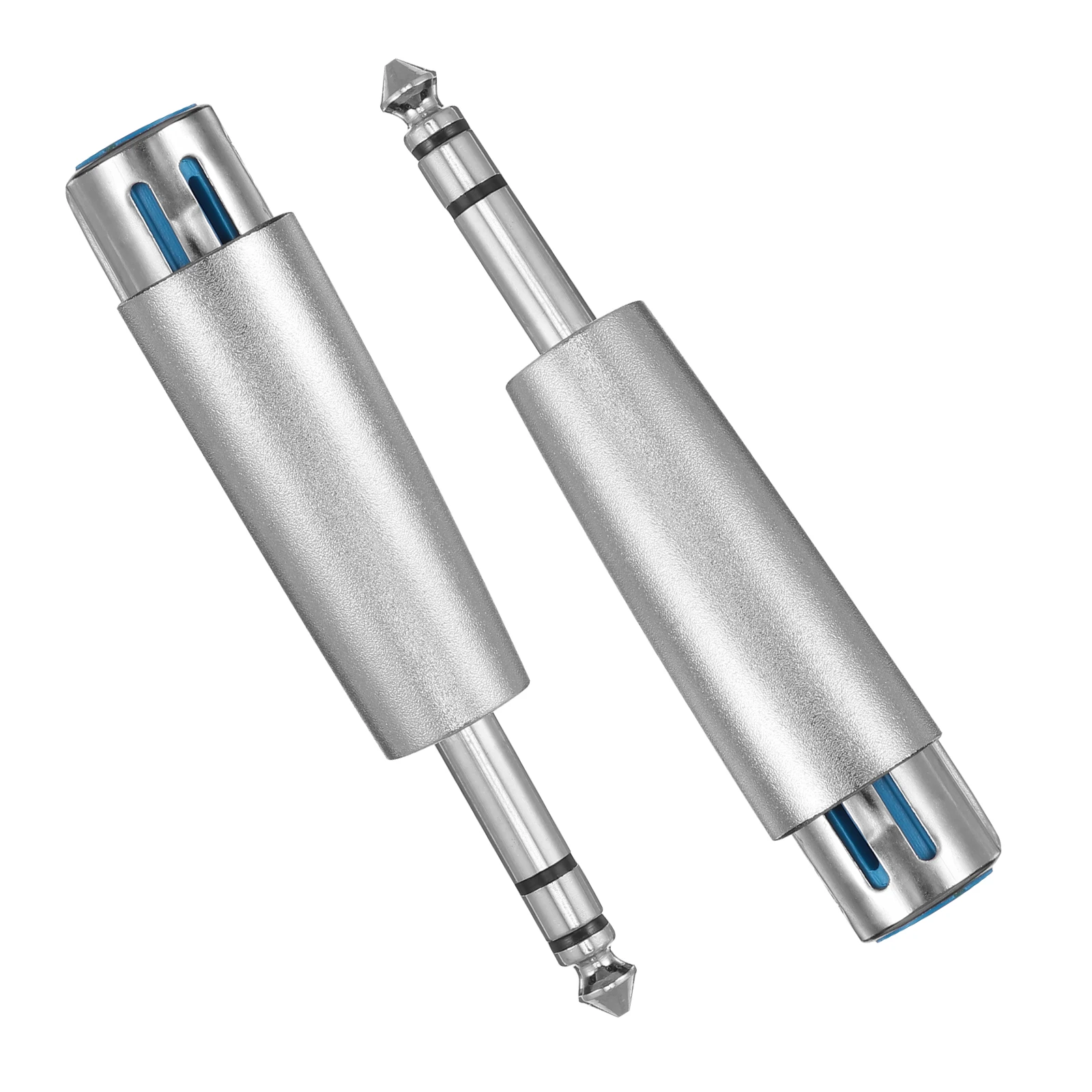 

2pcs 6.35Mm To Adapter 1/4 Inch Male Xlr 3 Pin Female Audio Converter Trs Male Xlr Female Connector Signal Adapter