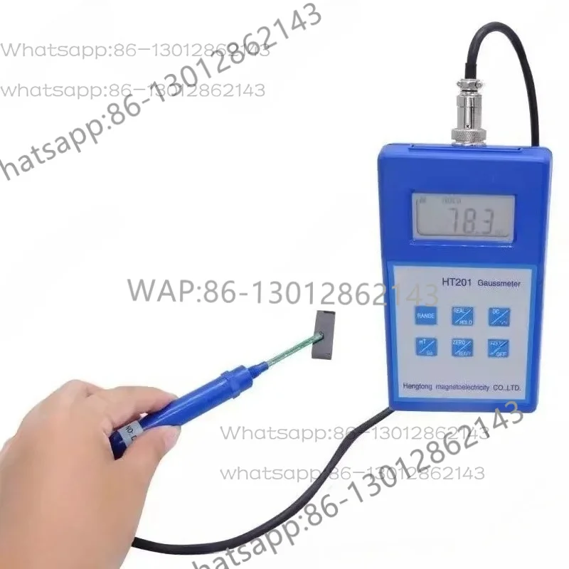 HT-201 Tesla Meter/HT201 Gauss Meter/Weak Magnetic Measurement Millimeter Tesla Meter