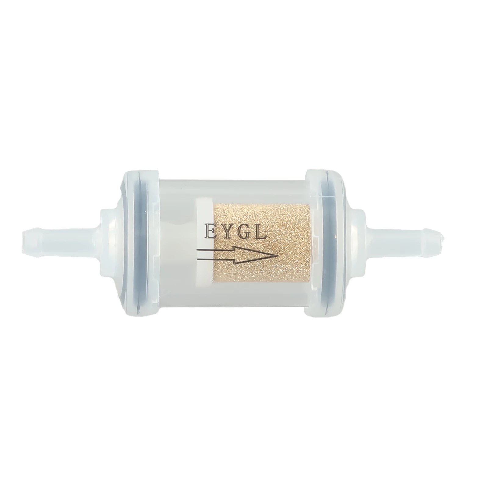 Copper fuel filter built in with removable washable element suitable for motorcycles scooters lawn mowers gas powered engines