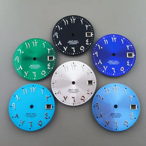 NH35 28.5mm dial Watch S dial Arabic dial Suitable for NH35 nh36 movement watch accessories