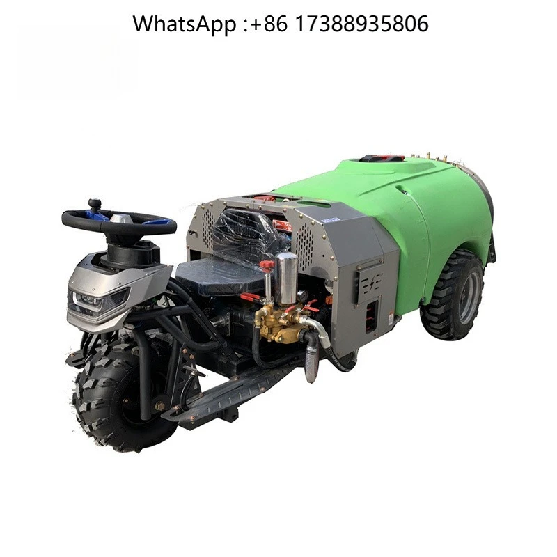 qwe Farm Orchard Vineyard Fruit Tree Pesticide Mist Spraying Equipment for Plantation Use Ride on Air Blast Sprayer Machine