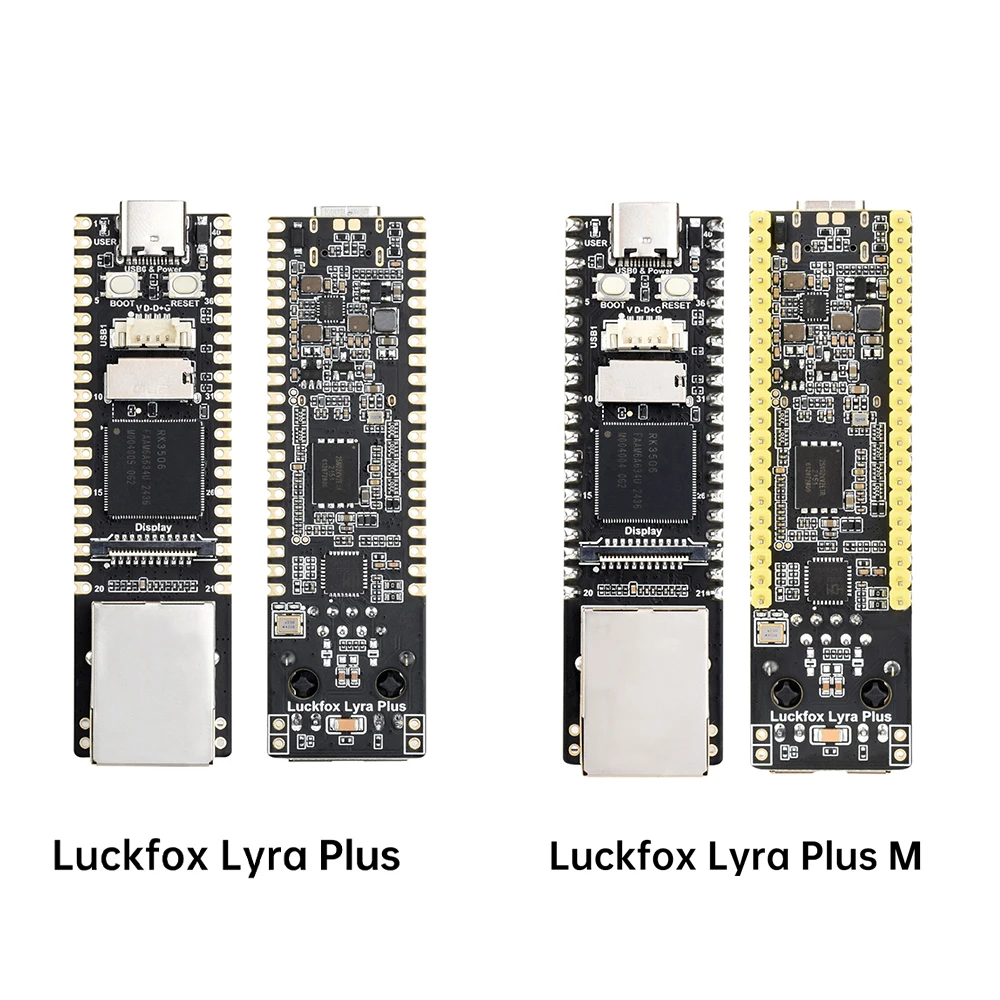 Luckfox Lyra Plus Flash-Boot RJ45 ETH versión RK3506G2 Rockchip Linux placa RK3506 para pantalla MIPI/DSI Cortex-A7