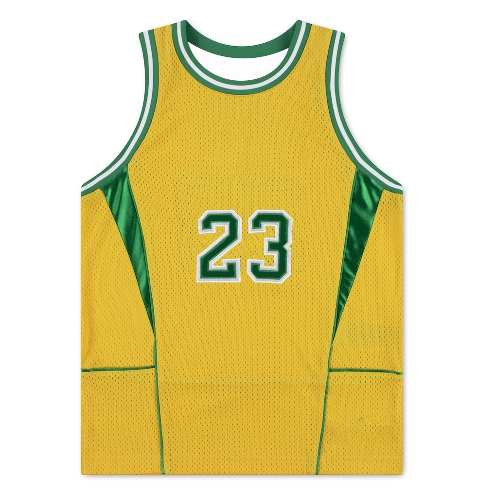 2026 New Brasil #23 Basketball Jersey Retro Sleeveless Mesh Tank Top Brazil Team Fans Sports Training Vest Breathable Uniform