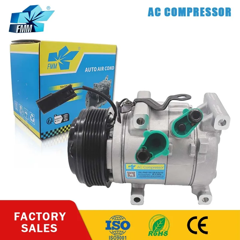 

FMM 6PK 12V Компрессор кондиционера переменного тока для Hyundai i10