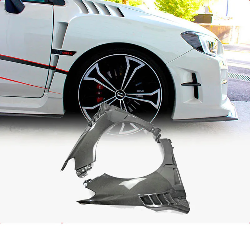 

Подходит для Subaru 11-го поколения WRX VAB, широкая крышка корпуса из углеродного волокна, передние крылья DAM, автомобильные детали, комплект кузова.