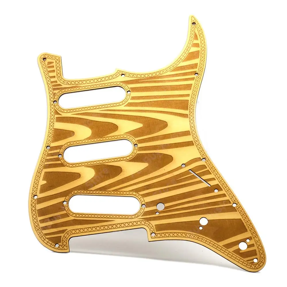 11 Holes ST Electric Guitar Pickguard SSH/HH/HSH Guitar Scratch Plate Pickguard Anti-Scratch Plate for FD Electric Guitar