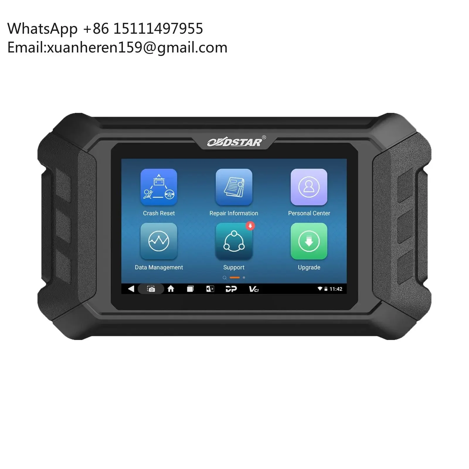 [1 Year Free Update]OBDSTAR P50 Airbag Diagnostic Scanner Car SRS SAS BMS Reset Tool Covers 93 Brands Over 14400+ ECU Part OBD
