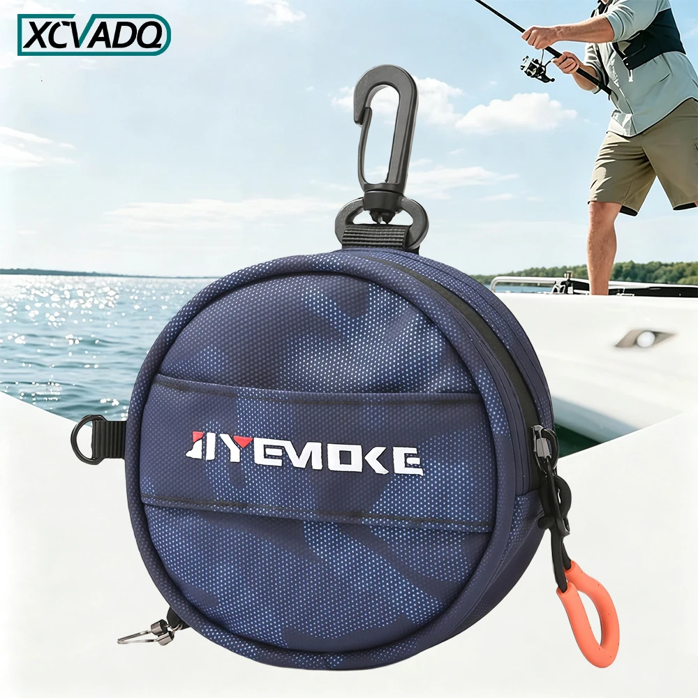Multifunctional Lure Fishing Carbon Line Tackle Bag,Waterproof Portable Leader Line Storage Pouch,Waist Hanging Fishing Gear Bag
