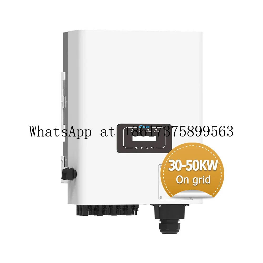 SUN 30 50K G04 High Quality On Grid Inverter 50kw 40kw 30kw 20kw Grid Tie Inverter for Project