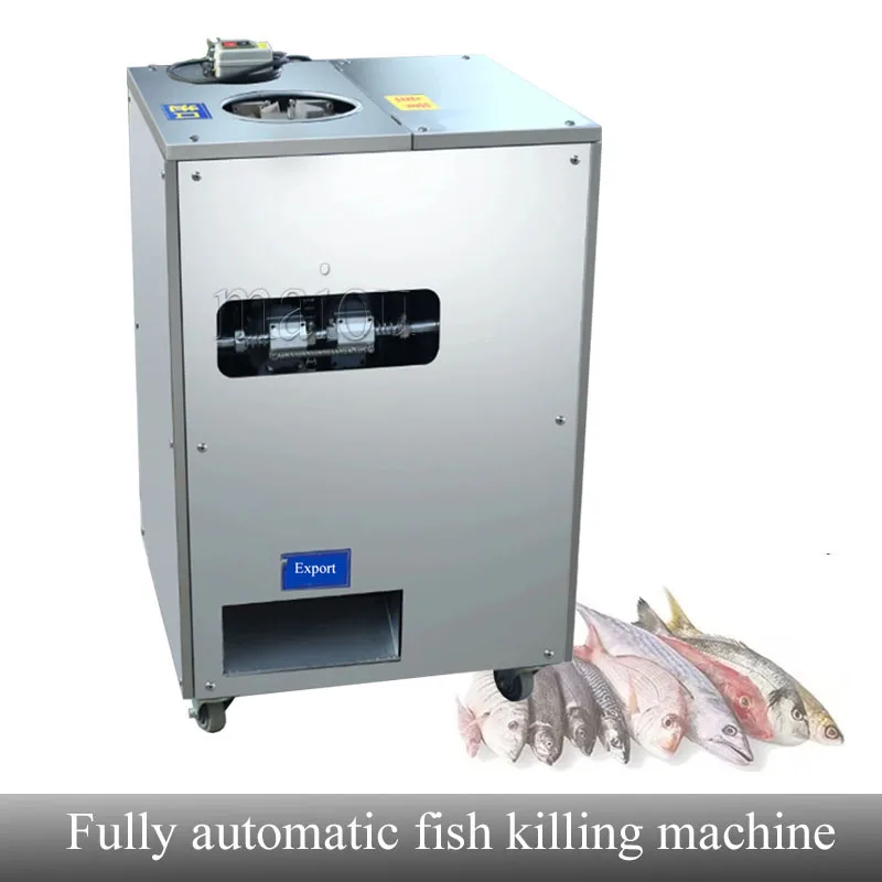 

Vertical Commercial Killing Fish Machine Multi-Function Automatic Open Belly/Open Back Fish Killers For Restaurant/Canteen 1pc