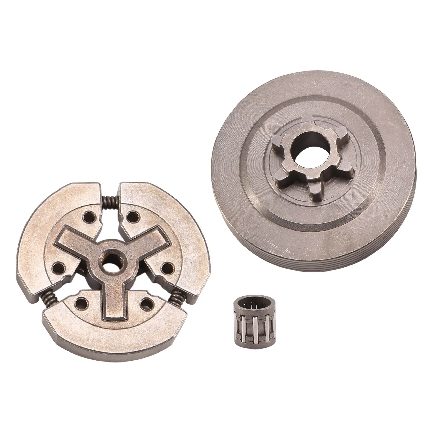 Барабан сцепления 3/8, муфта и и игольчатый подшипник, подходящий для китайской бензопилы 3800.