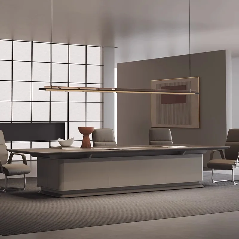 China Manufacturer's Durable Wooden Conference Table New Model For Boss Meeting Room Or Boardroom Desk