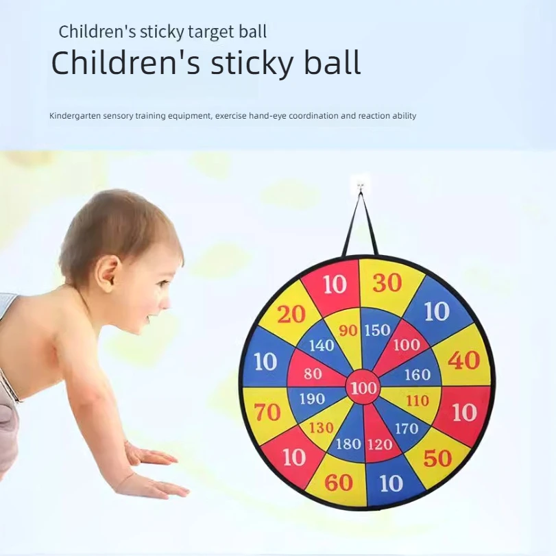 어린이용 접이식 스티키볼 다트 디스크 스틸 링 다트 던지기 스티키볼 디스크 부모 자녀 게임 장난감