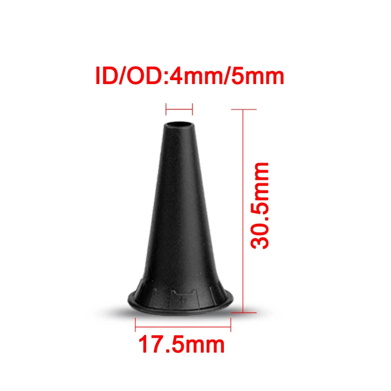 10PCS Box Adult Child Reusable Medical Speculum Replacement Accessory Disposable Nozzle Earmuff Ear Otoscope Specula Tip Cone C1