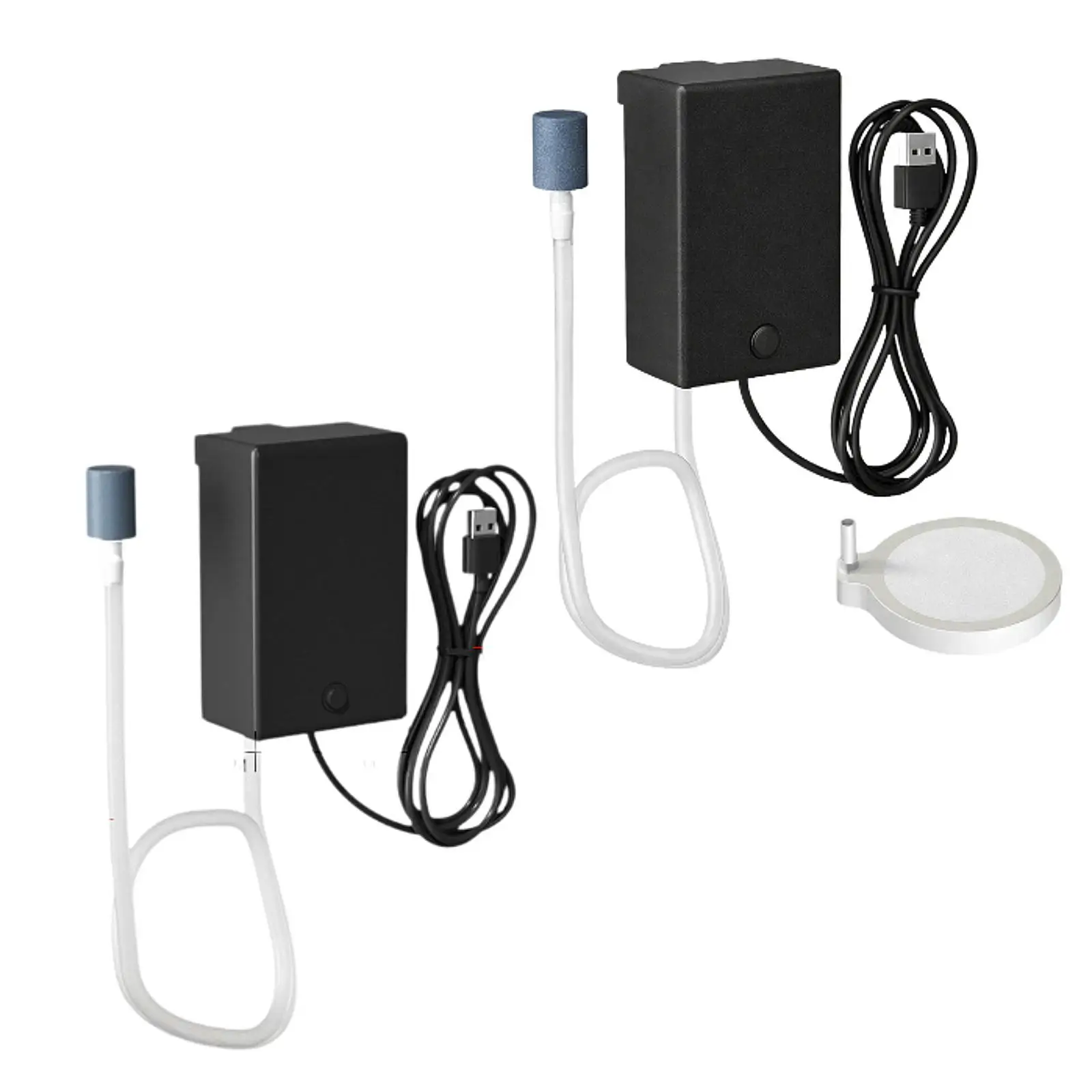 Ultra Silent Aquarium Air Pump Efficient Oxygen Aerator Pump Hanger Type for Fish Tank Water Quality