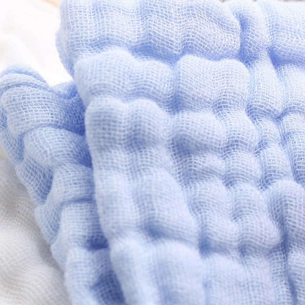 

3 шт., маленькое полотенце для мытья лица, детский платок, впитывающая слюна, ткань для протирки, мягкий хлопок, зеленый, синий, розовый