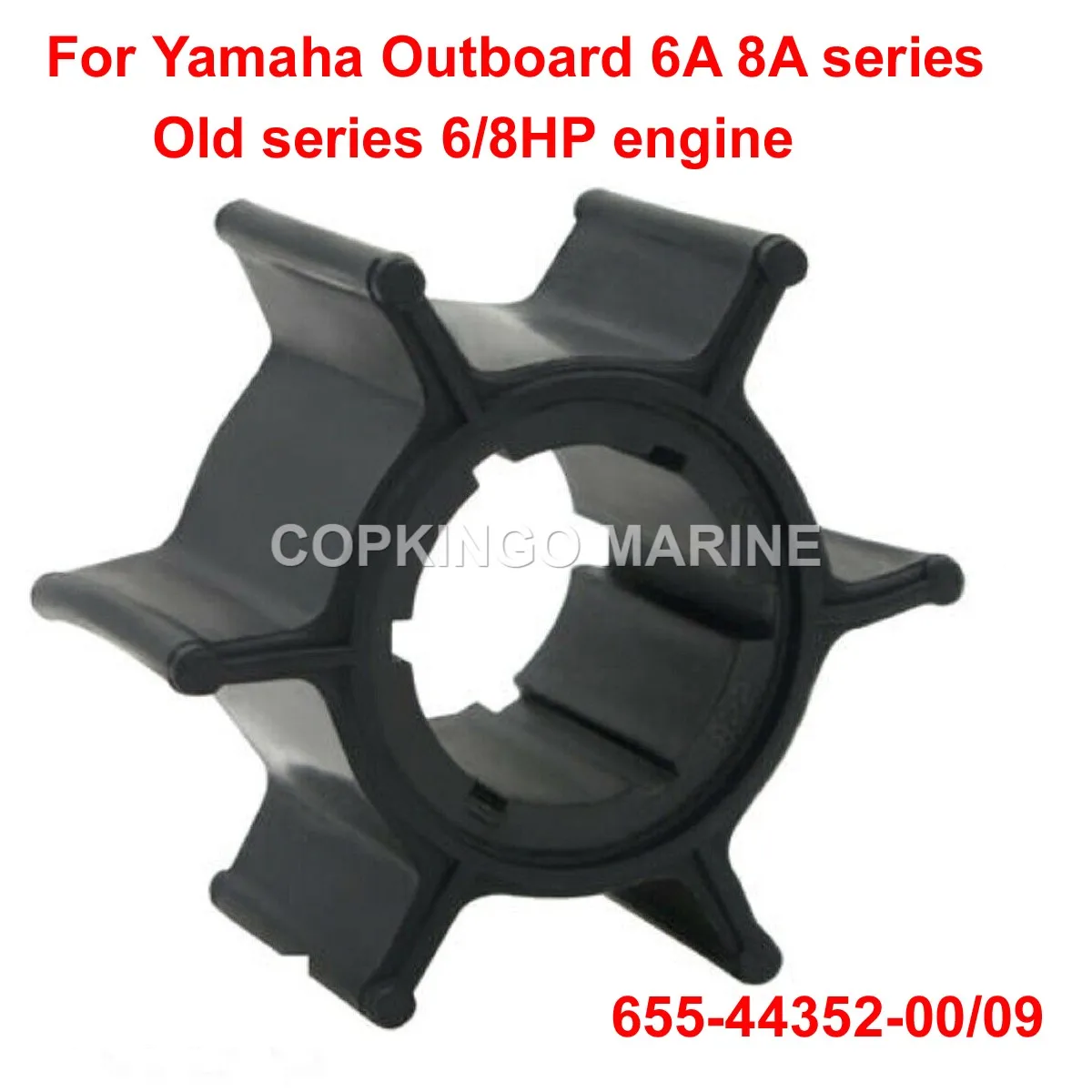 

Boat Water Pump Impeller for YAMAHA outboard engine motor (6HP/8HP) 2-Stroke 655-44352-09