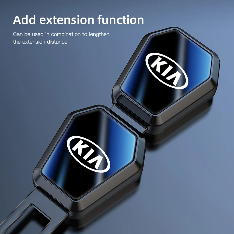 

1 шт. для Kia Rio Soul Forte Sportage Picanto Niro утренний автомобильный зажим для ремня безопасности, металлический удлинитель ремня безопасности, аксессуары