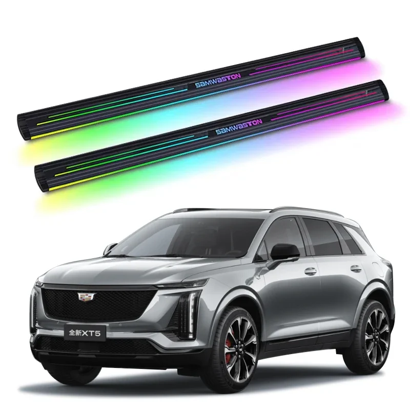

Автоматическая электропитание Cc, неоновая светодиодная подсветка, боковая подножка для Cadillac XT5