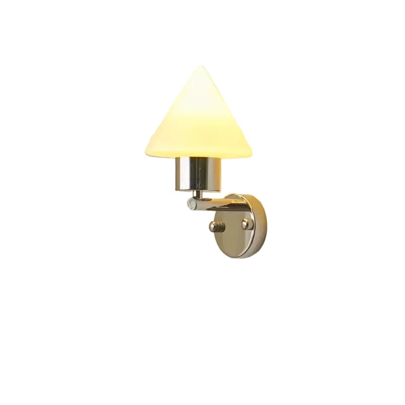 

Nordic pyramid wall lamp, minimalist bedroom bedside lamp, aisle staircase lamp