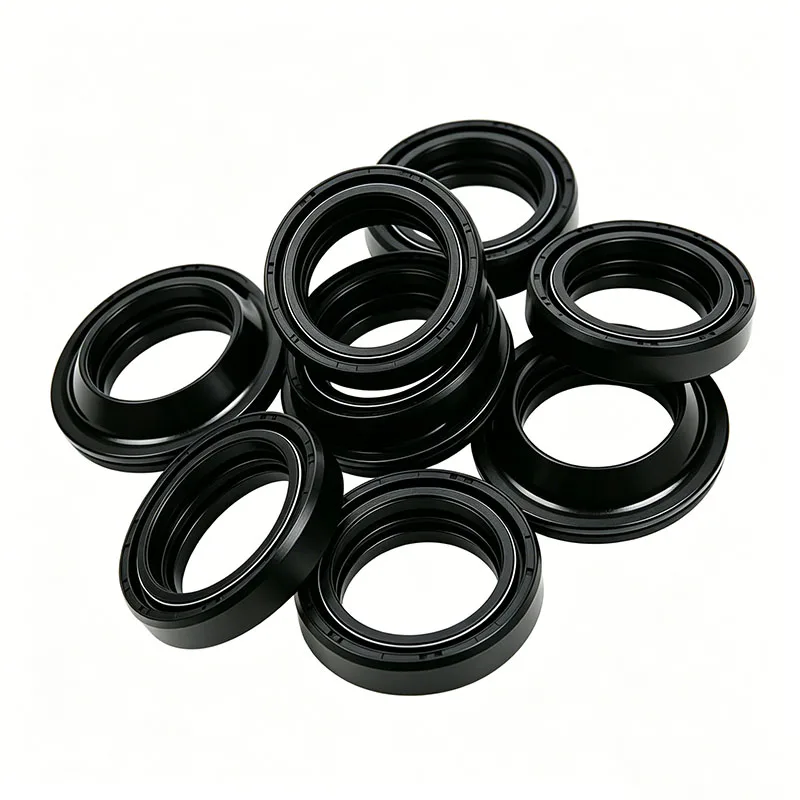 Para Kawasaki KL600 KLR600 ZX600 Ninja 600R KL650 KL 600 KLR 600 ZX 600 KL 650 38x50x11 Retén de aceite y guardapolvo para horquilla delantera de motocicleta
