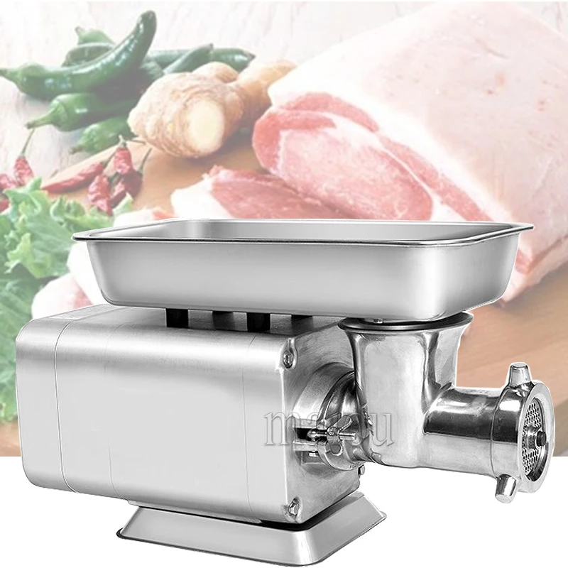 

Commercial Electric Meat Grinder 1100W Commercial Sausage Stuffer Maker Stainless Steel Food Grinders for Industrial