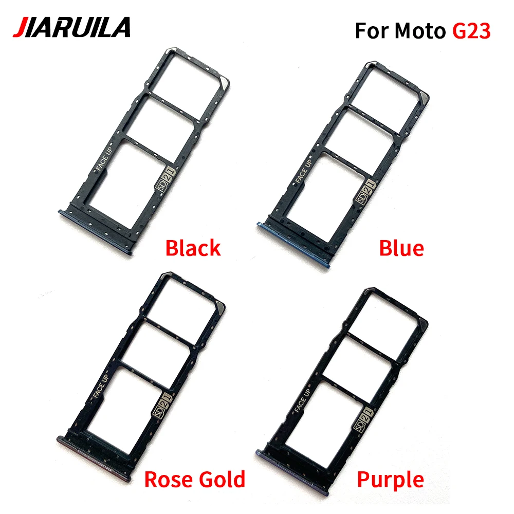 10Pcs，SIM Card Tray Slot Chip drawer Holder Adapter Accessories For Moto G85 G84 G04S G13 G14 G15 G22 G23 G05 E13 E14 E20 E30 image 6
