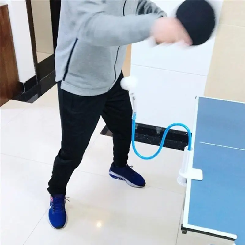 PingPong Balls Machine Table Tennis Trainer Fixed Rapid Rebounds Devices Table Tennis Training Robot for Stroking 