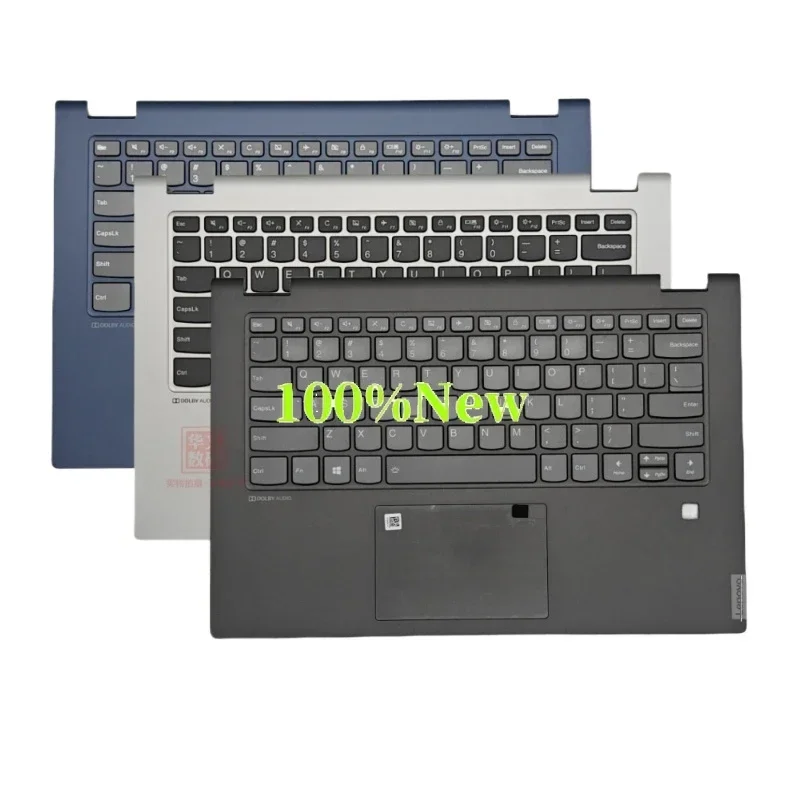 New For Lenovo IdeaPad C340-14 C340 -14API IWL IML Flex-14 Palmrest Upper Case w/ Backlit Keyboard 14