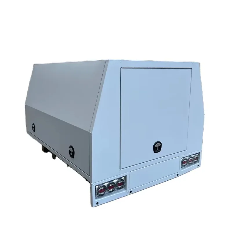 

Power Coating Dual Cab Heavy Duty Aluminium UTE Canopy Truck Tray Ute Canopy Service Body