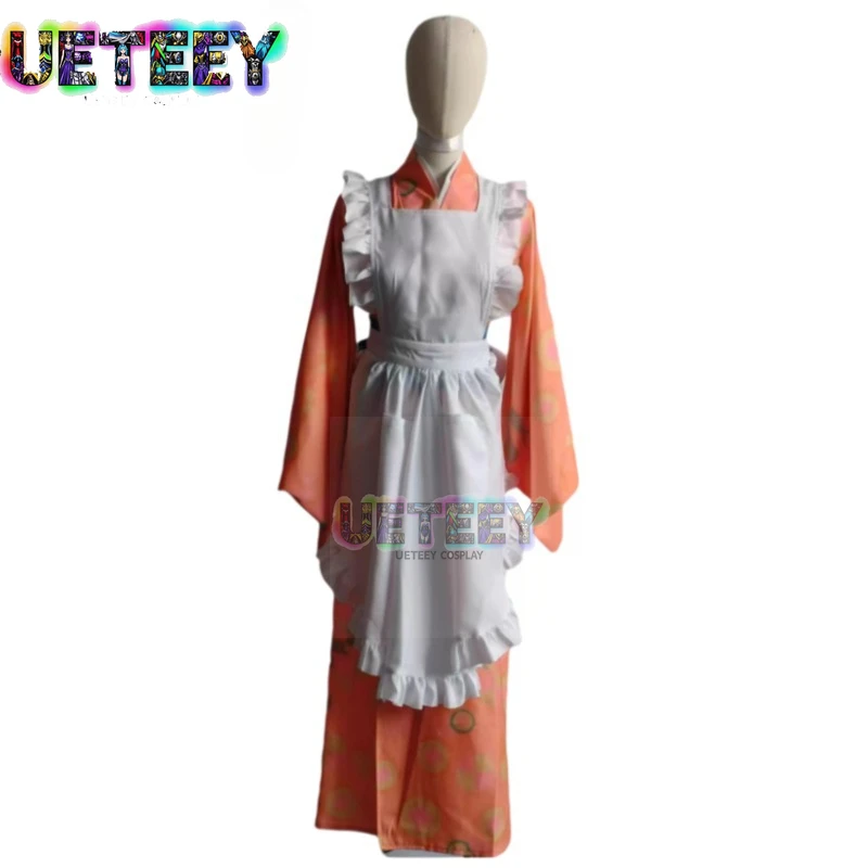 

UETEEY COS TASOKARE HOTEL Ruri‌ Cosplay Costume Kimono Classic Costume Factory Halloween Costume Custom Size