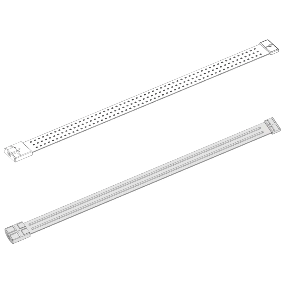 ODM waterproof 45W Led Grow Light Bar use DC5525 Plug dimmable with timer 3/9/12 hours