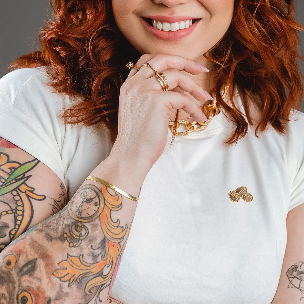 

4pcs Coffee Bean Brooch Pins Alloy Enamel Lapel Pin For Shirt Denim Jacket Badge Jewelry Gift Coffee Lovers Fashion Accessory