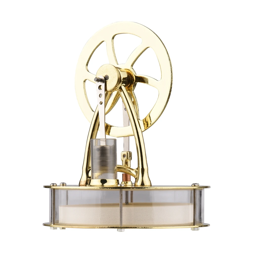 Electricity Generator Heat Experiment Physical Generator Model Metal+PC Low Temperature Stirling Engine Model
