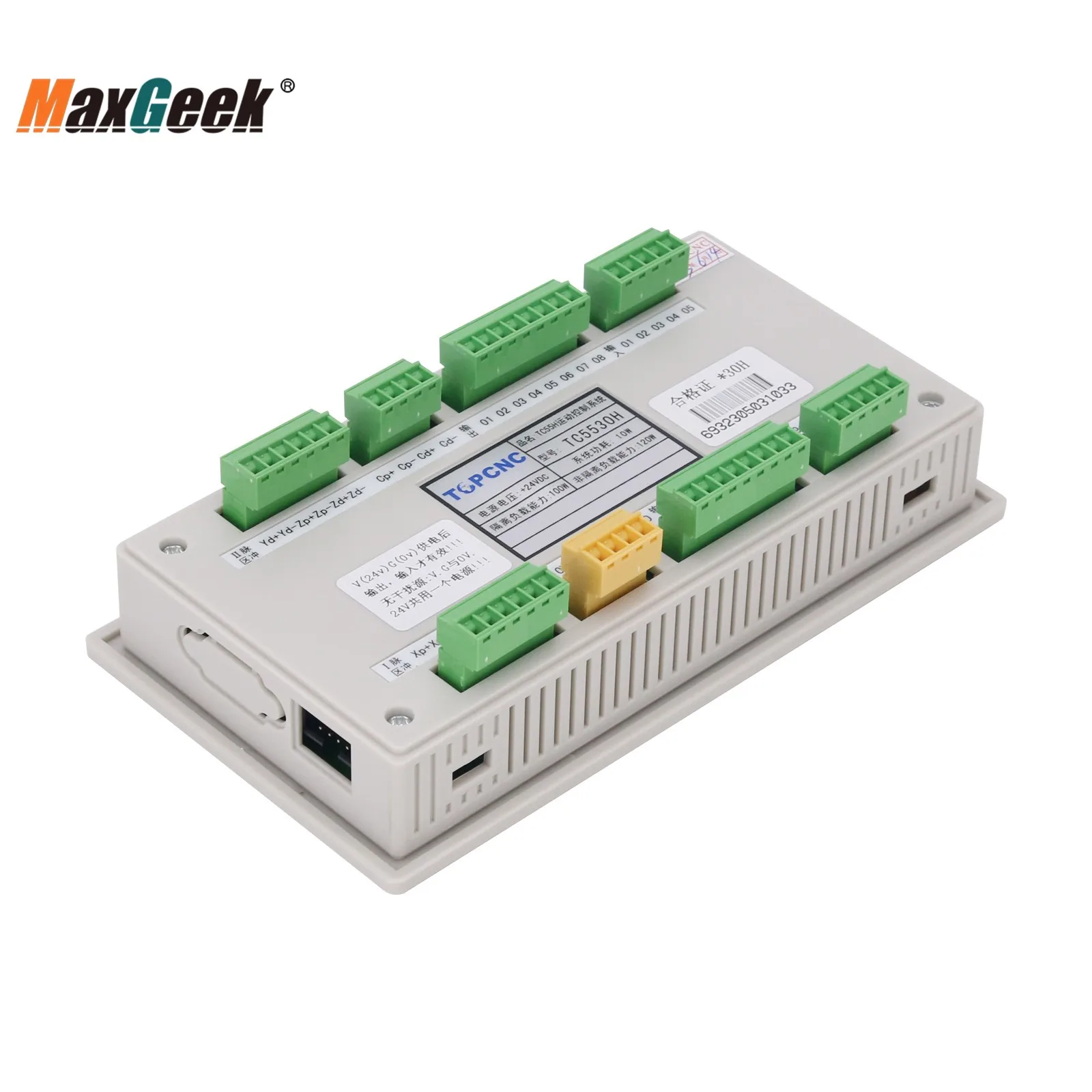 Imagem -06 - Maxgeek-sistema Controlador Cnc Tc55h Eixos Código g Controlador de Movimento com Mpg para Fresadoras Cnc