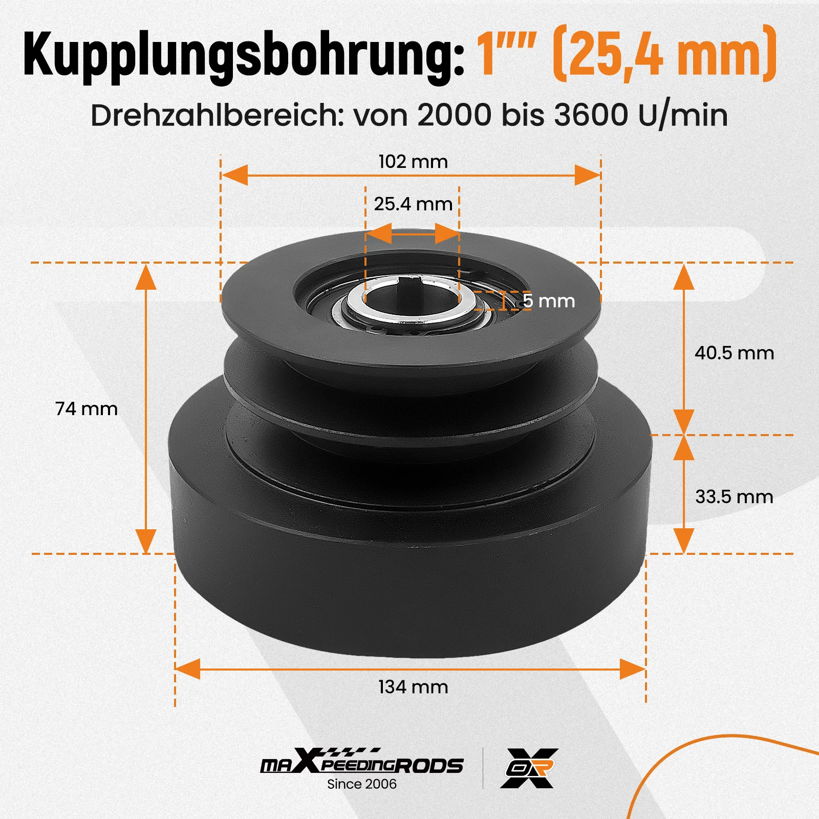 Dual Pulley Centrifugal Clutch 1\