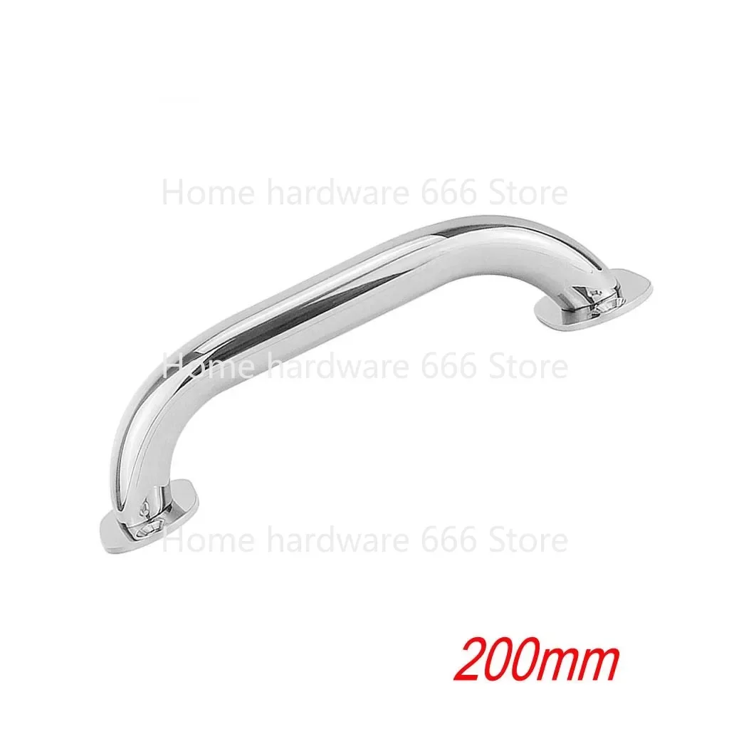 Marine Grade 304 Stainless Steel Grab Handle, Door Handrail Grip, Rail Grab Bar Handle, Boat Hatch,  Marine, Bathroom, 200mm