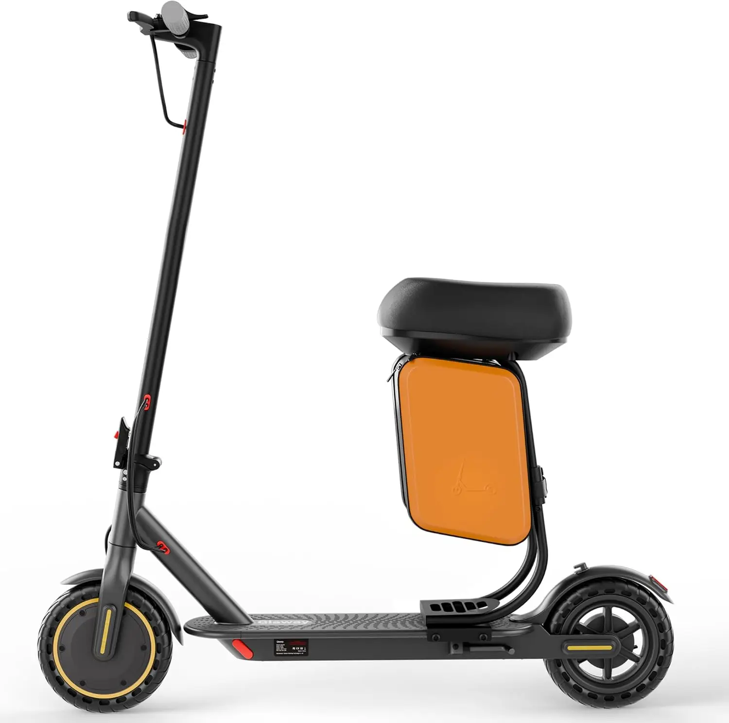 

Электросамокат для взрослых с двигателем 350W/500W, запасом хода 22 мили, складной конструкцией и двойными тормозами