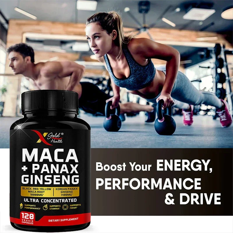 Extra Potency & High Purity - Supplemental Ginseng Capsules for Men & Women To Increase Energy, Mood, Endurance & Performance