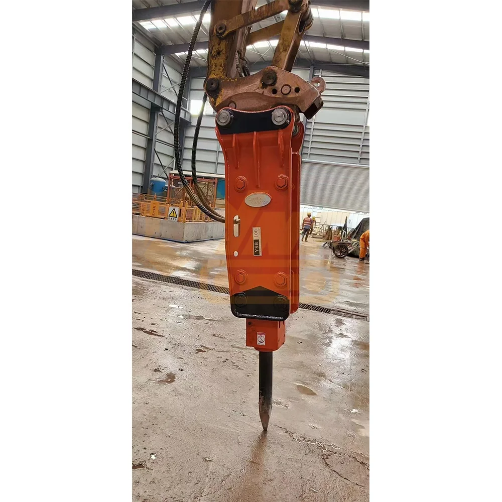 หัวเจาะคอนกรีตไฮดรอลิก SP400 สำหรับรถขุด ตัดเสาเข็ม เครื่องจักรก่อสร้าง