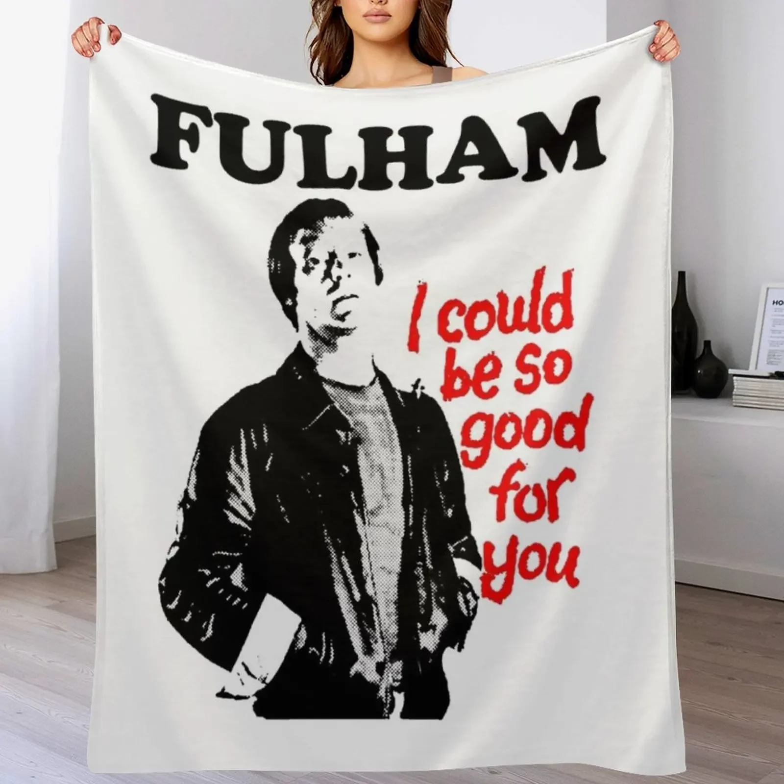 

Fulham - Minder - Terry McCann - I Could Be So Good For You Throw Blanket Color Fast Cozy Throw Blanket