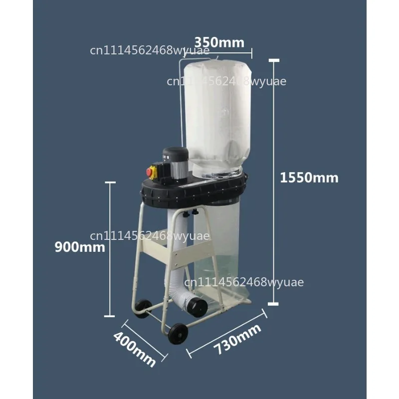 Woodworking Vacuum Cleaner Bag Dust Collector Industrial Dust Collector Dust Removal Equipment Mobile Equipment