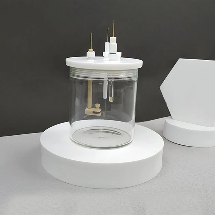Customizable Three-Electrode Electrolytic Cell High Precision Machinery for Durable Electrochemical Research