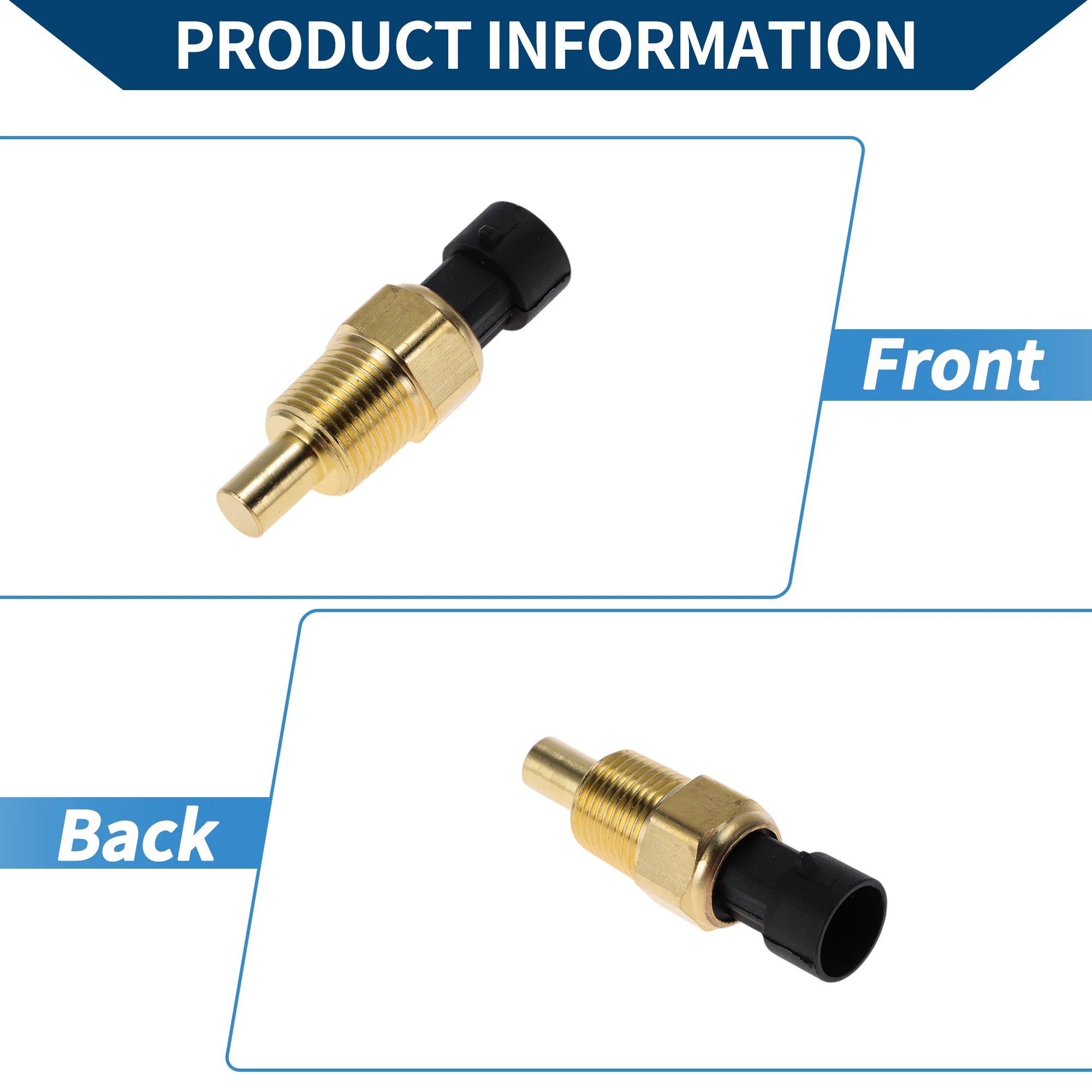 Uxcell sensor de temperatura do líquido refrigerante do motor no.4661341 sensor de temperatura da água para buick século personalizado 3.1l V6-Gas 2003 1 peça