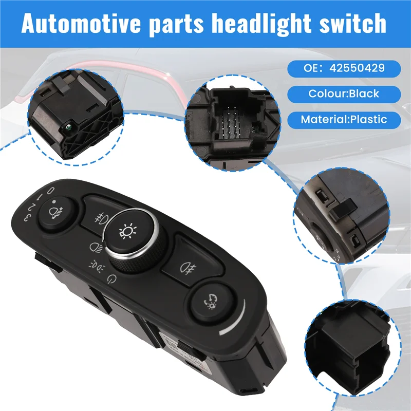 

【Price Drop !!】 Car Fog Light Headlight Switch For Opel Mokka 42550429 Car Accessories