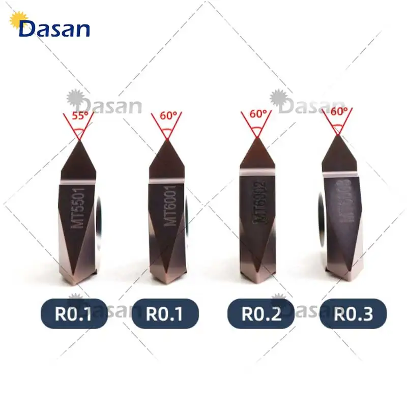 16VER 16VIR AG55 AG60 TT32R TTX32R 6001MTTR 436001 436002 436004 Carbide Inserts CNC Lathe Cutter Threading Blade Tools