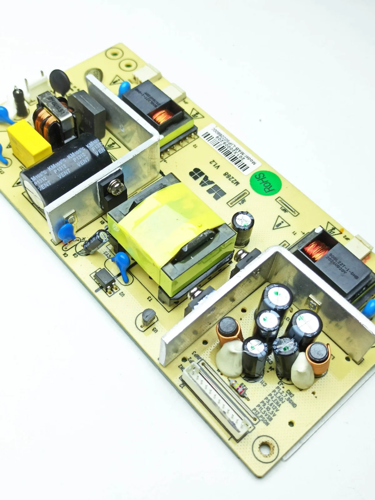 monitor power board MAB-LIPS02268000 High pressure board MAB M2268 V1.2